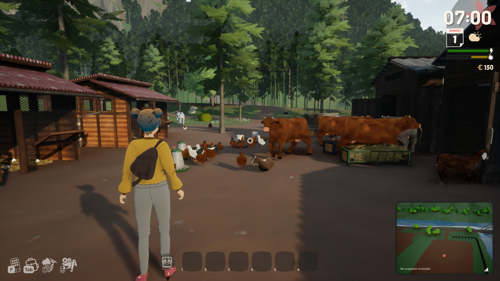  《SunnySide》最新游戏预告片，融合日本农场模拟和JRPG游戏