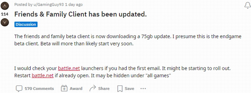 《暗黑破坏神4》后期封测即将开始 客户端更新了75G