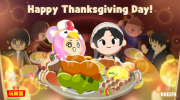 《天天玩乐园》推出感恩节好康活动！完成所有任务可获道具「感恩币」