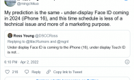 iPhone 14外形曝光：苹果新惊喜 屏下Face ID上阵