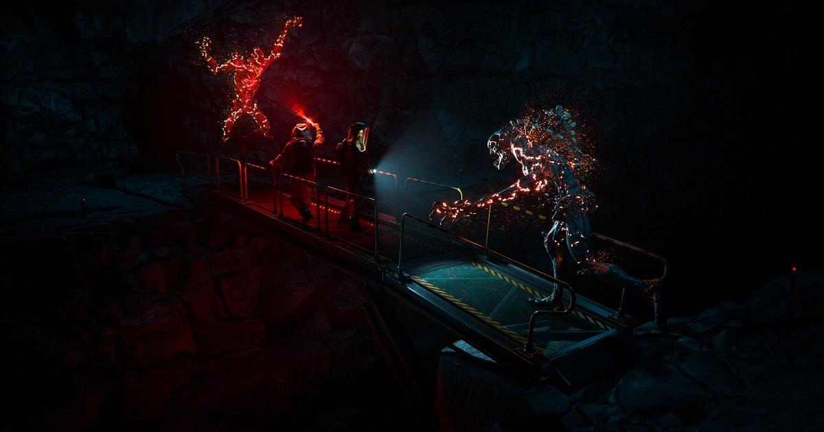 非对称PVP新作《LEVEL ZERO》四名玩家在两只怪兽的攻击下合作逃生