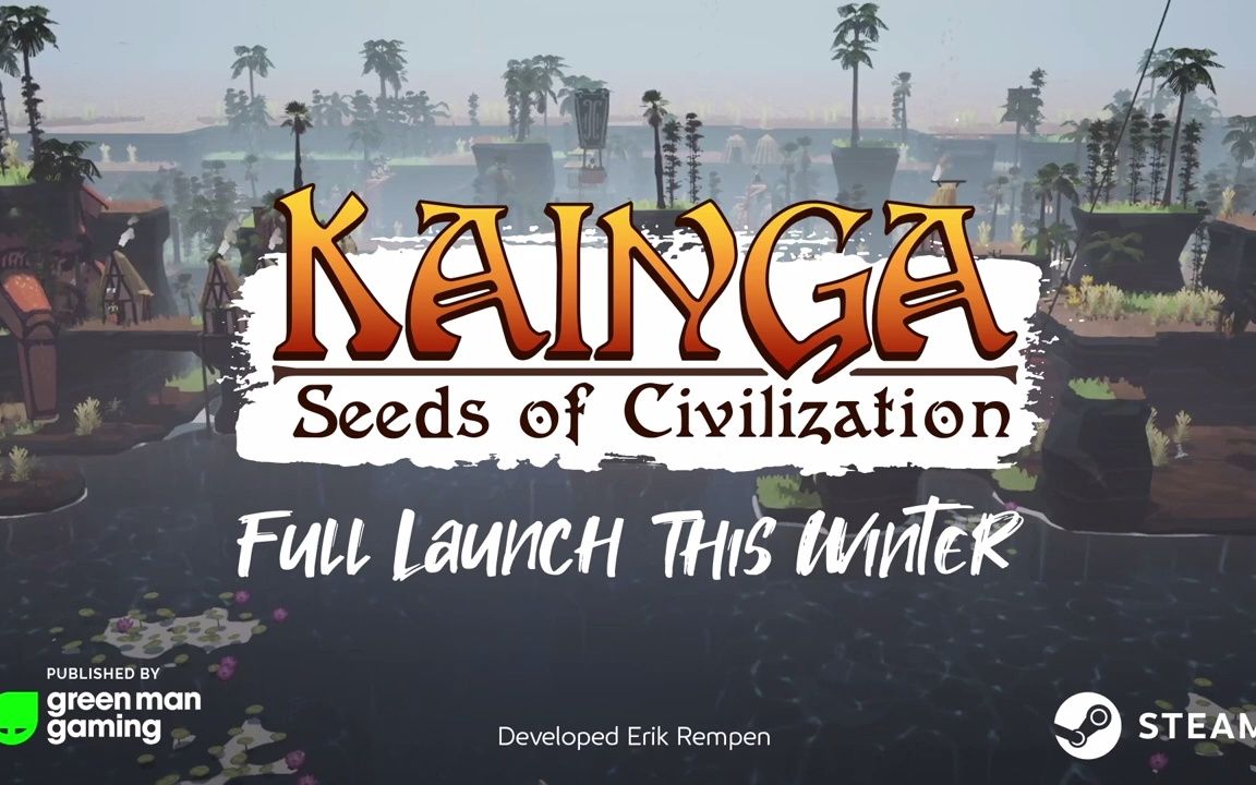 《Kainga: Seeds Of Civilization 》计划于今年冬天推出v1.0 野生动物抢先体验版- 预告片
