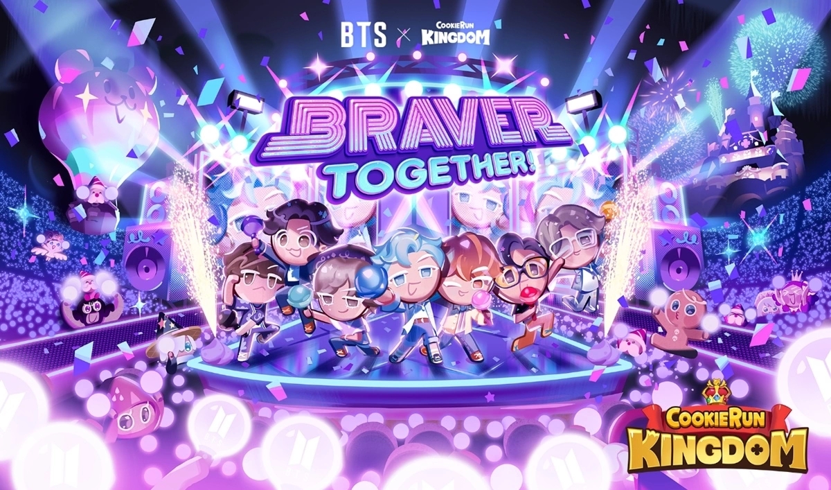 《姜饼人王国》x BTS合作更新正式上线