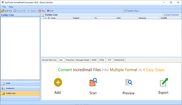 SysTools IncrediMail Converter图片
